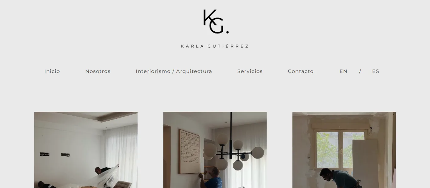 Web de Karla Gutiérrez diseñada por MuySEO
