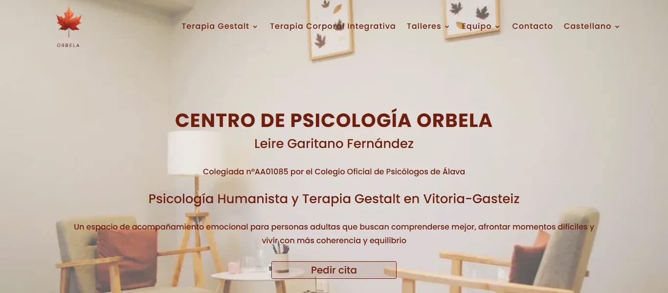 Web de Orbela diseñada por MuySEO